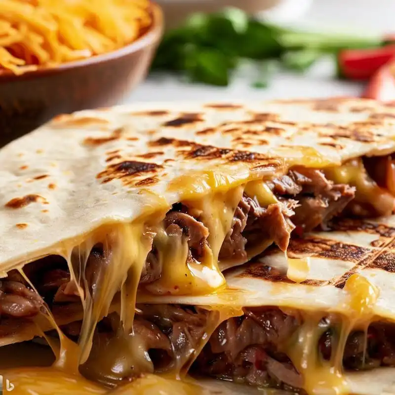 Beef Barbacoa Quesadilla - Quesadilla price and nutrition
