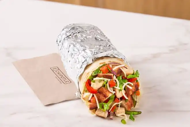 DOUBLE HIGH PROTEIN BURRITO - High protein Menu price and nutrition